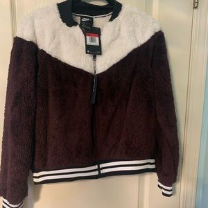 Nike fuzzy sweater
